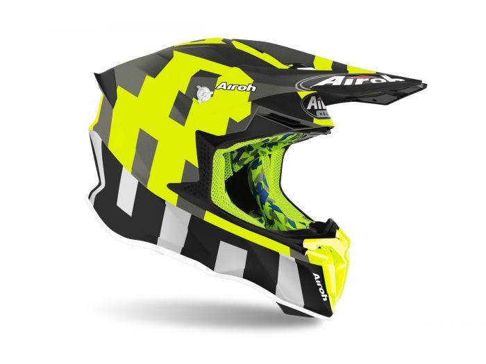 Шлем кросс AIROH Twist 2.0 Frame Anthracite Matt